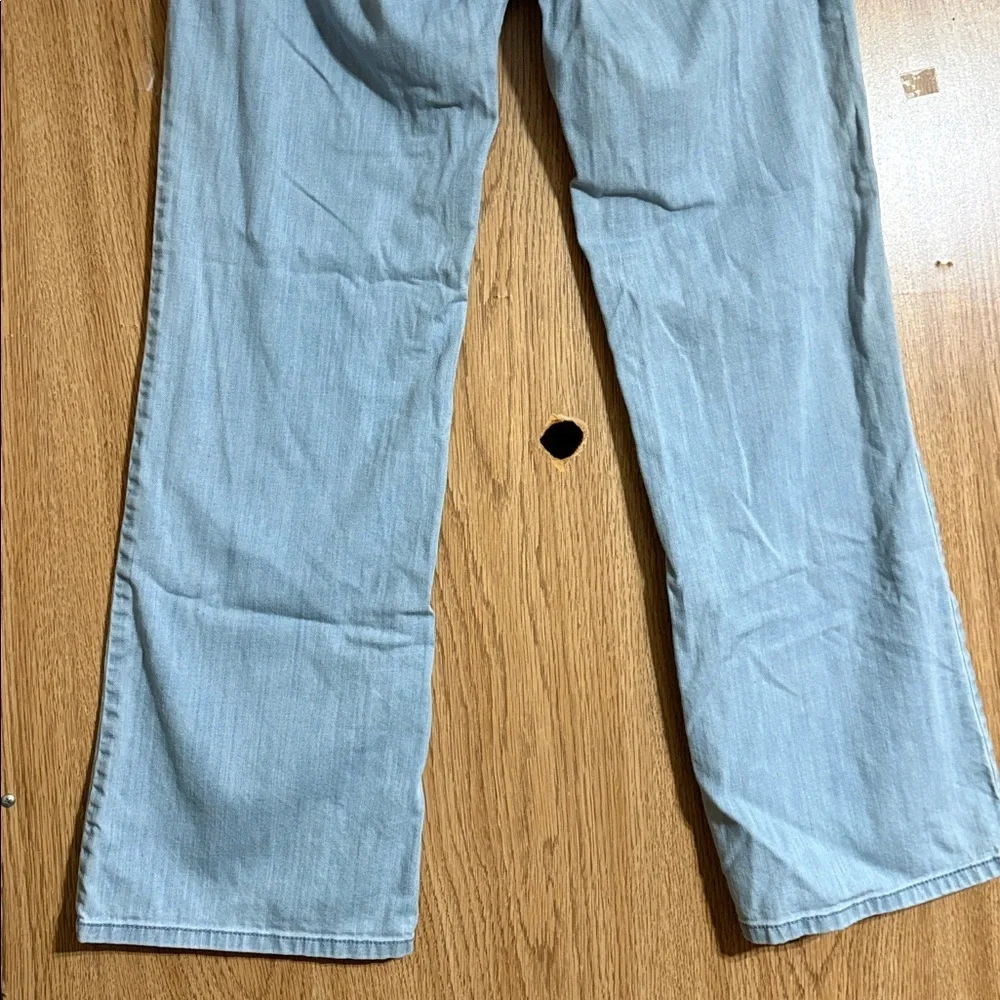 Michael Kors Light Blue Flare Jeans